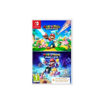 MARIO & RABBIDS DOUBLE PACK - CIB - Juego SWITCH - Version ESPAÑA
