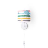 aplique de pared elio crema
