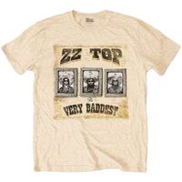 zz top camiseta manga larga very baddest para mujer