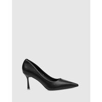 kamome trends zapatos de tacon salon halex negro para mujer