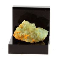 fluorita verde  cuarzo de francia pratclaux tailhac haute -loire - piedra y cristal natural raros coleccion de sylvain desfarge  996 ct -