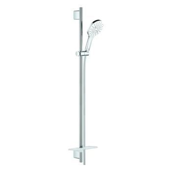 Conjunto De Ducha Con Barra Grohe Rainshower Smartactive 130 3 Chorros White, 26579ls0