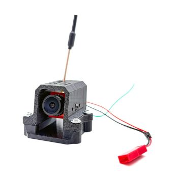 SLONWAKE B19 FPV AIO 5.8GHz 48CH VTX Transmisor FPV con Smartaudio Pitmode 25/200/400mW potencia ajustable lente de 2.1m