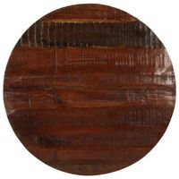 tablero de mesa redondo madera maciza reciclada o 80x38 cm vidaxl