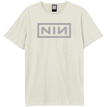 Amplified Clothing Camiseta White Logo para mujer