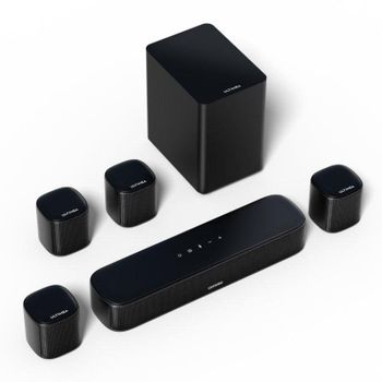 Ultimea Barra de Sonido Aura A40 7.1 330W Control App SurroundX Negra