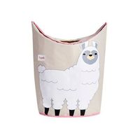 cesto ropa llama