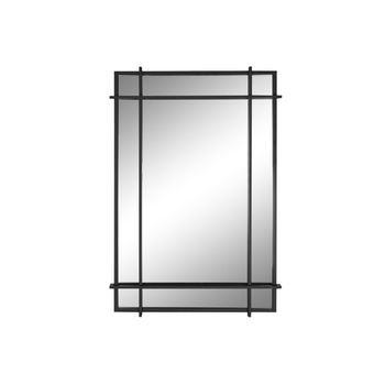 Espejo Hierro Cristal 65x6x95 Negro