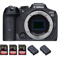eos r7  3 sandisk 32gb extreme pro uhs-ii sdxc 300 mbs  2 lp-e6nh  pdf mcz direct 20 tecnicas pa