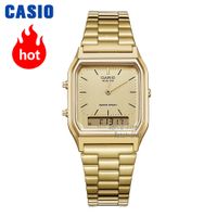 reloj casio reloj de oro reloj de pulsera militar resistente al agua relogio masculino aq230ga9db