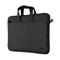 maletin trust bologna toploader para portatil 14 negro