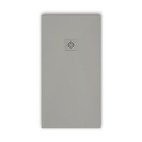 plato de ducha pizarra pure gris  100x150 cm rejilla color