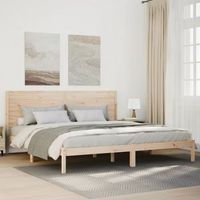 cama de matrimonio  cama de adulto  cama extralarga sin colchon madera maciza 180x210 cm cfw324824
