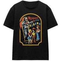 steven rhodes camiseta respect your elders para mujer