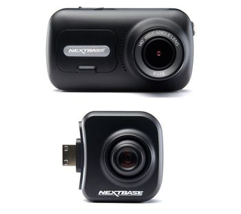 NEXTBASE 322GW Full HD Dash Cam & Cabin View Quad HD Dash Cam Bundle - Black, Black