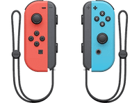 mando nintendo switch - joy-con set para switch izquierda y derecha vibracion hd bateria reemplazable rojo azul neon