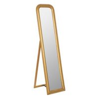 espejo de pie dorado adele h160cm