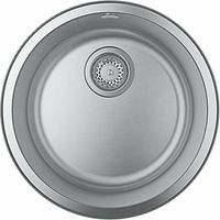 fregadero de un seno grohe k200 gris
