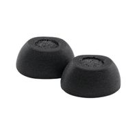 comply truegrip pro two-210-c - tapones de espuma viscoelastica universal para la mayoria de los auriculares in-ear 3 pares