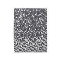 decoracion de pared de metal hierro rectangular glamuroso plateado coimbra