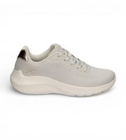 skechers para mujer 117679 zapatillas bobs squad waves current look beige 40 plano cordones casual