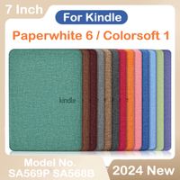 funda 2024 para kindle paperwhite 6 y colorsoft completamente nueva 7 pulgadas 12 a generacion sa569p sa568b carcasa protectora magnetica de 7