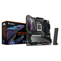 gigabyte intel b860m aorus elite wifi6e placa base - cpus intel core ultra vrm de 12121 fases hasta 9200mhz ddr5 1xpcie 50  2xpcie 40 m2 l