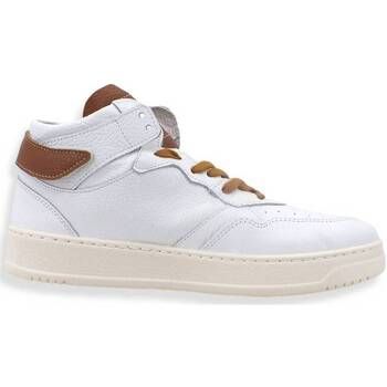 Fourline Deportivas Moda 4LINE Sneaker Mid Max Bianco Nocciola X41 para hombre