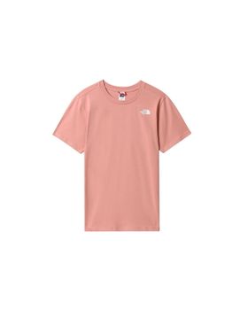 Camiseta de manga corta The North Face Relaxed Redbox W Pink