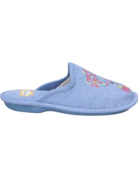 Zapatillas De Casa Destalonadas Cosdam 4040 Azules 36