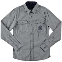 srk camisa manga larga chemise manches longues garcon eclank para nino