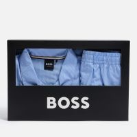 boss bodywear cooper striped poplin pyjama set - xxl