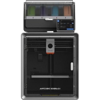 Impresora 3D Anycubic Kobra S1 Combo Impresión de hasta 8 colores 600mm/s CoreXY Hotend 320°C