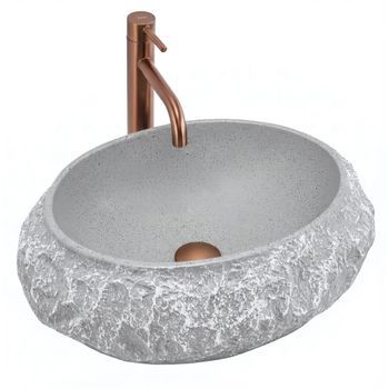 Lavabo Sobre Encimera Mika Gabro Grey