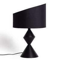 lampara de mesa metal ryhall negro