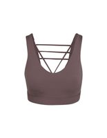 sujetador deportivo adidas coreflow luxe mujer morado