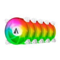 abysm gaming arclight pack 5 ventiladores argb 120 mm