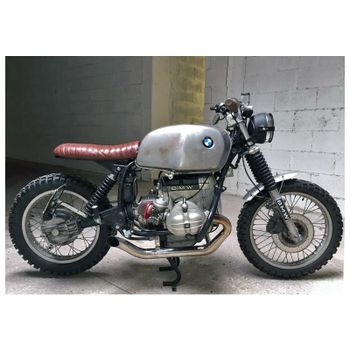 Sistema de escape BMW R 100 Mass Hot Rod 2-2