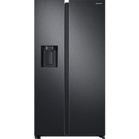 samsung american-style fridge freezer black rs68n8340b1eu black