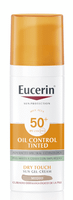 eucerin oil control dry touch gel crema facial solar spf50 tinted medium 50ml
