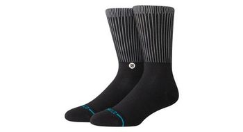 Calcetines stance icon pop crew lifestyle negro