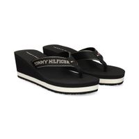 tommy hilfiger chanclas mujer - negro talla 40