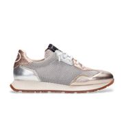 hispanitas para mujer chv253869 zapatillas kansas dorado 36 piel 3 a 5cm cordones casual