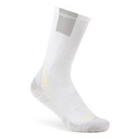 buff coolnet crew  calcetines para correr unisex - blanco