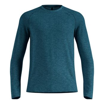 Odlo Essential Seamless  Camiseta de running Hombres - color petróleo