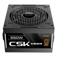 fuente de alimentacion antec csk650dc ec 650w 80 plus bronze atx no modular