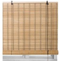 estore enrollable de bambu natural para puertas y ventanas 140x180 cm