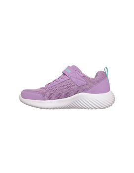Zapatillas Skechers Bounder - Free And Easy Niña Lavender Textile/Tri
