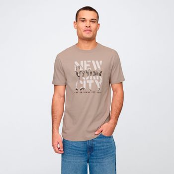 GAP Camiseta gráfica suave 646670-554