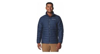 Abrigo columbia powder lite ii azul marino